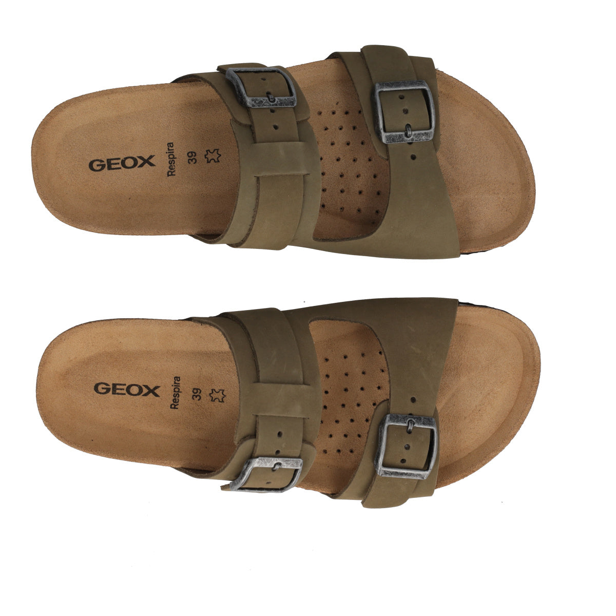 GHITA Ciabatte Donna Verde Miliare