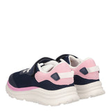 Sneakers Bambina Nere e Rosa