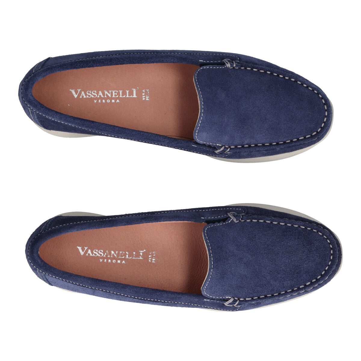 Mocassini Donna Blu