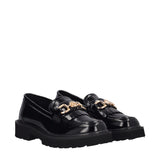 Mocassini Donna Nere in Vernice
