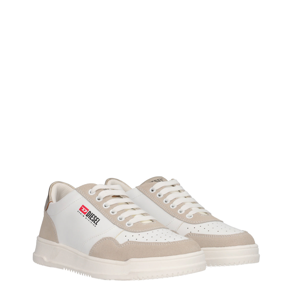 CASCOUN Sneakers Donna Bianche e Oro