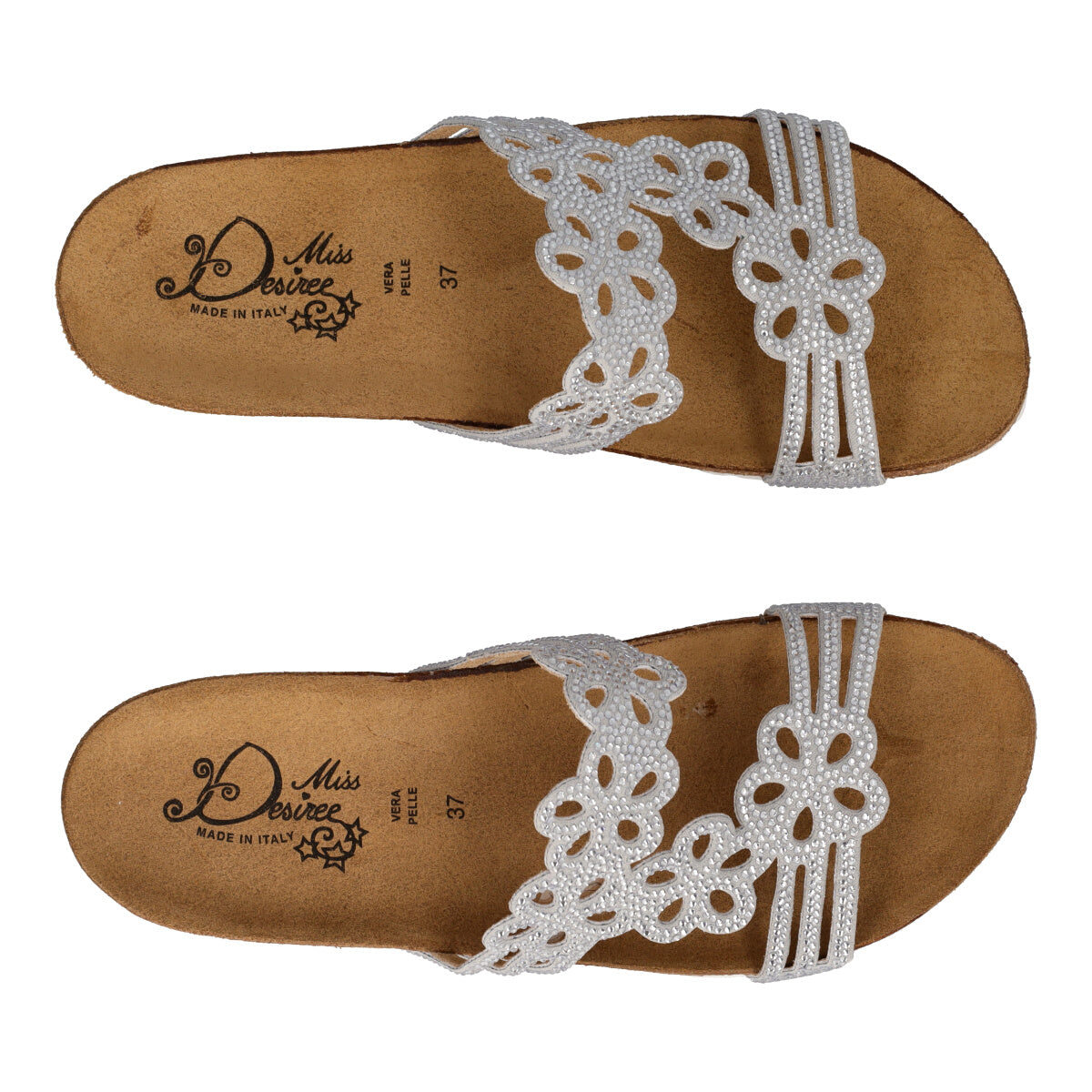 Ciabatte Donna Argento