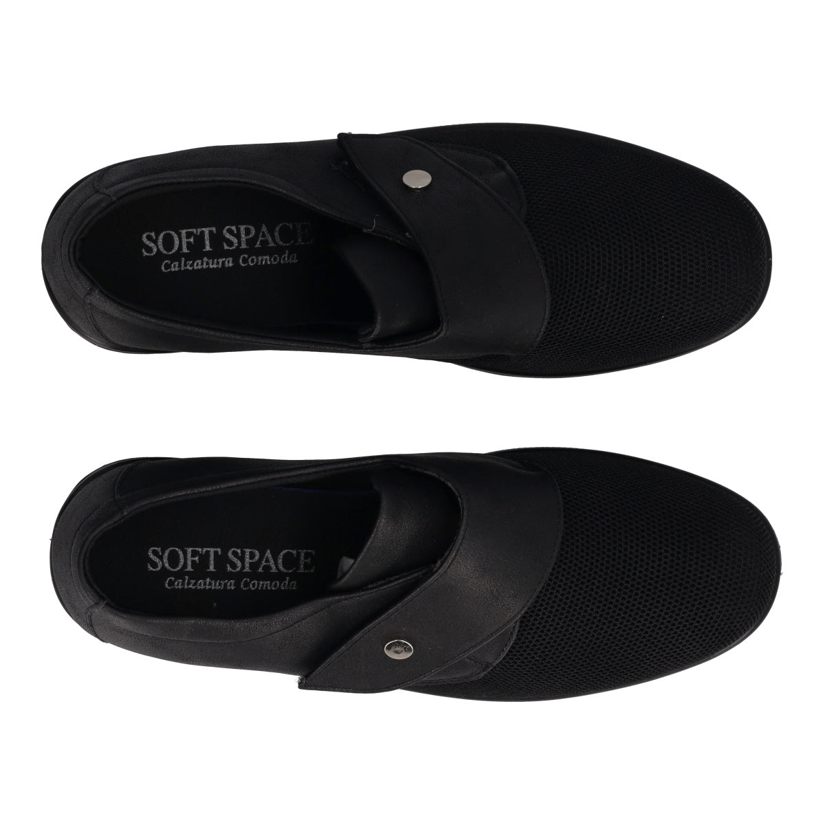 Pantofole Comfort Donna Nere