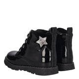 FLEMMA Stivaletti Bambina Neri in Vernice