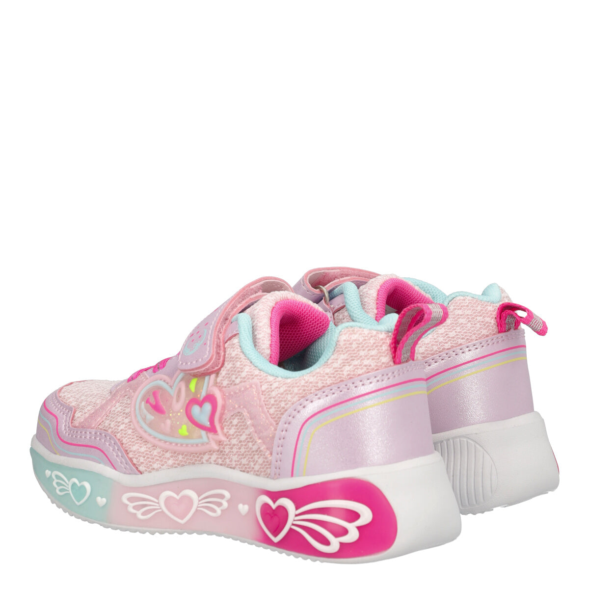 Sneakers Bambina Rosa con Luci