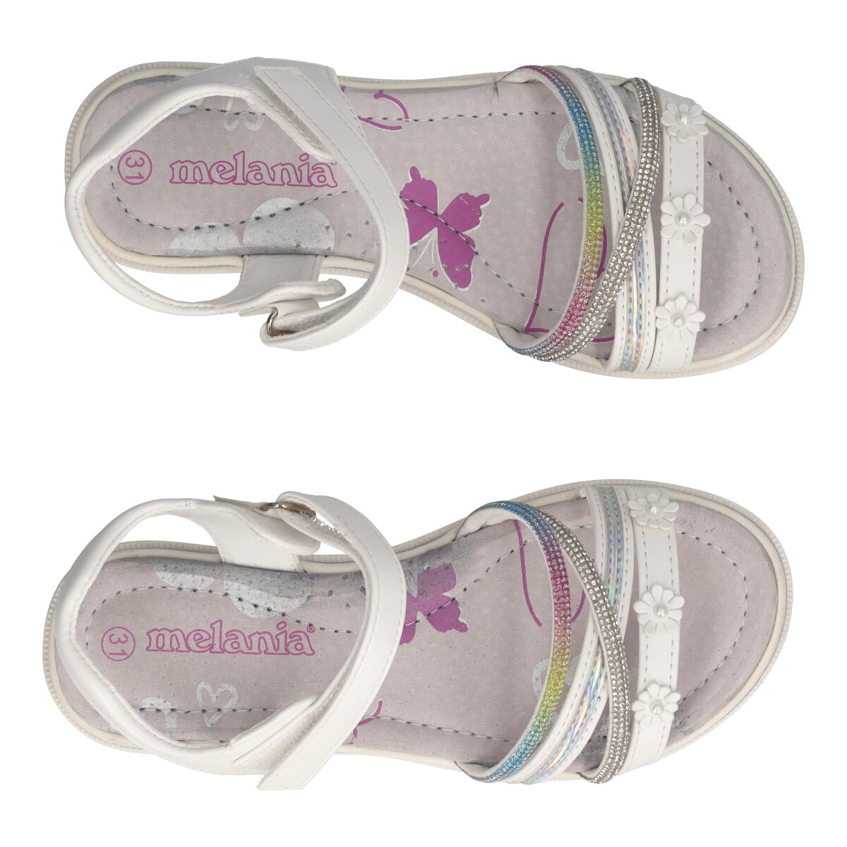 Sandali Bambina Bianchi