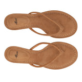 Ciabatte Infradito con Tacco Donna Beige