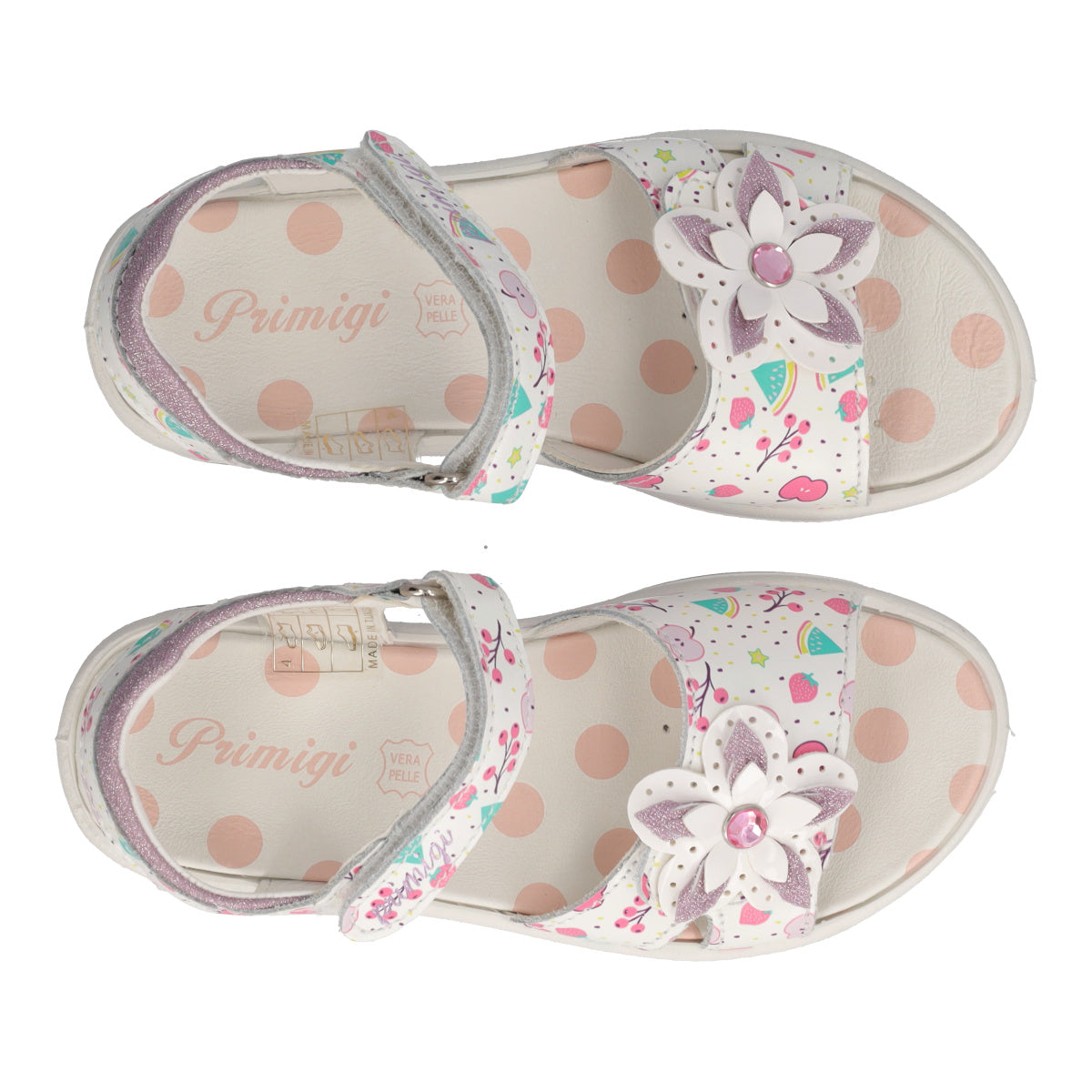 BREEZE Sandali Bambina Bianchi