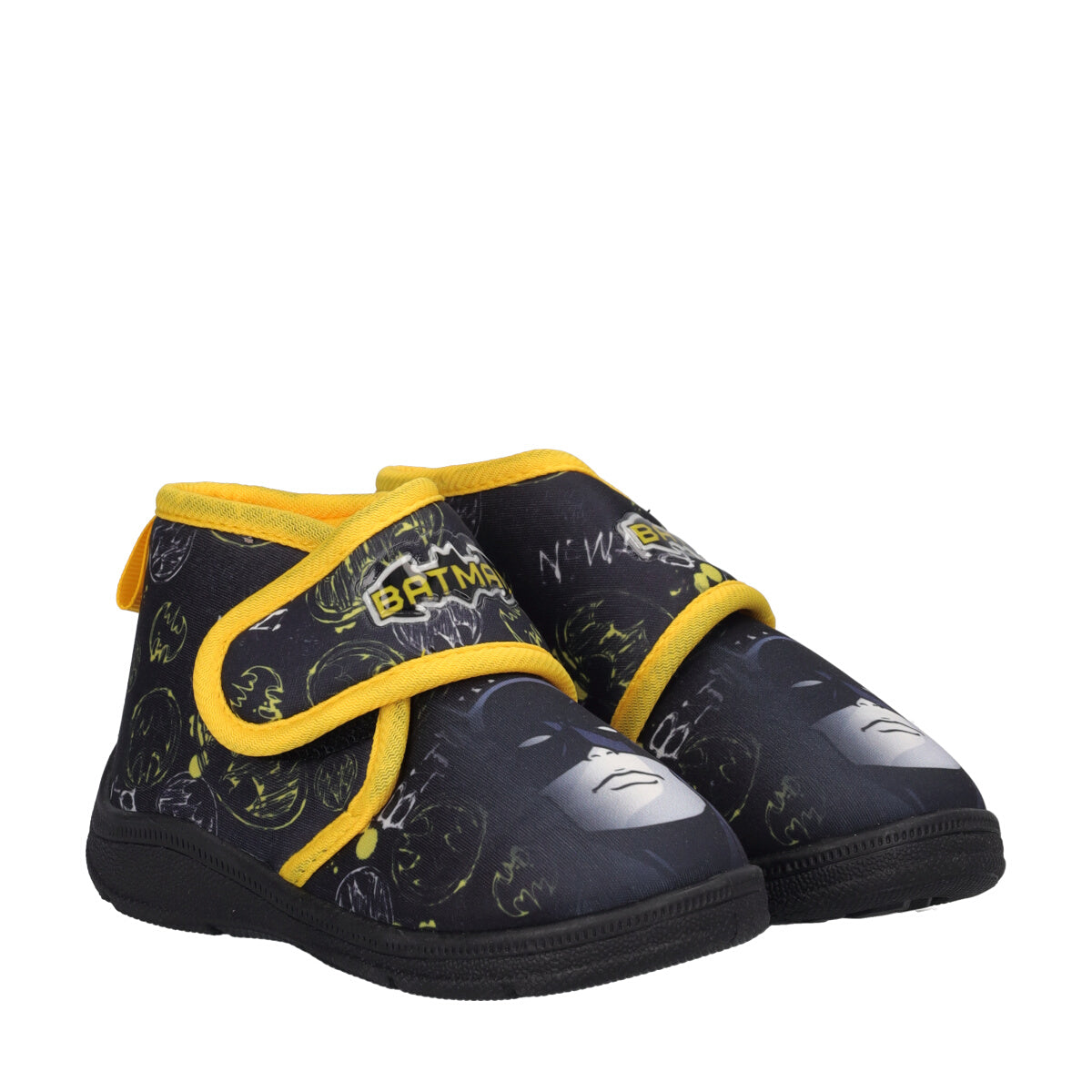 Pantofole Bambino Nere e Gialle - Batman