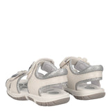 FORESTA Sandali Bambina Bianche e Argento