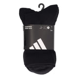 C ESS CRW 3P Calze Unisex Nere