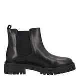 IRIDEA Stivaletti Donna Neri in Pelle