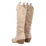 Stivale Donna Beige