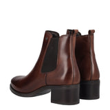 Stivaletti Donna Marroni in Pelle