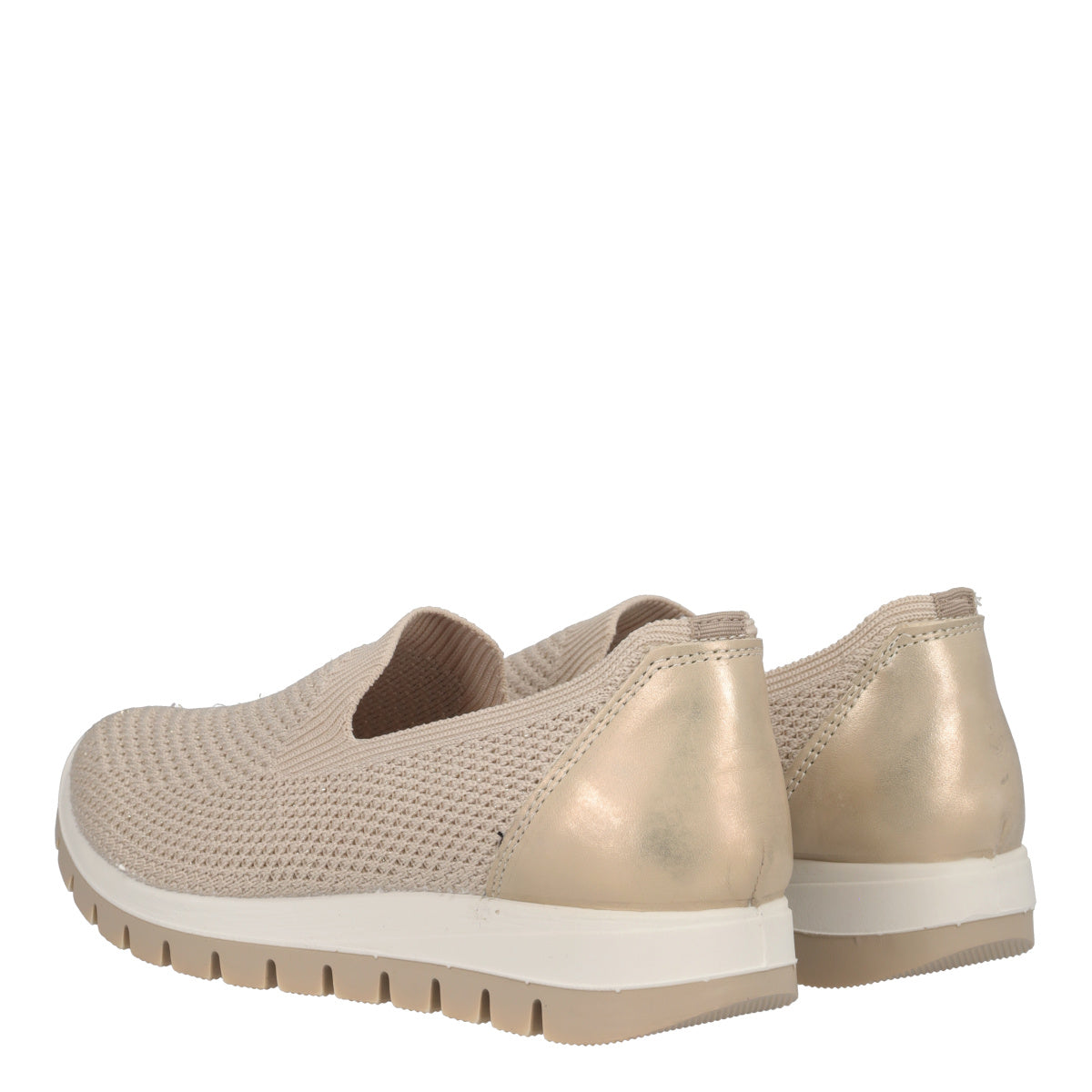 ELLEN Slip-on Donna Crema e Oro