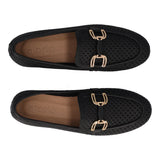 Mocassini Donna Neri in Pelle