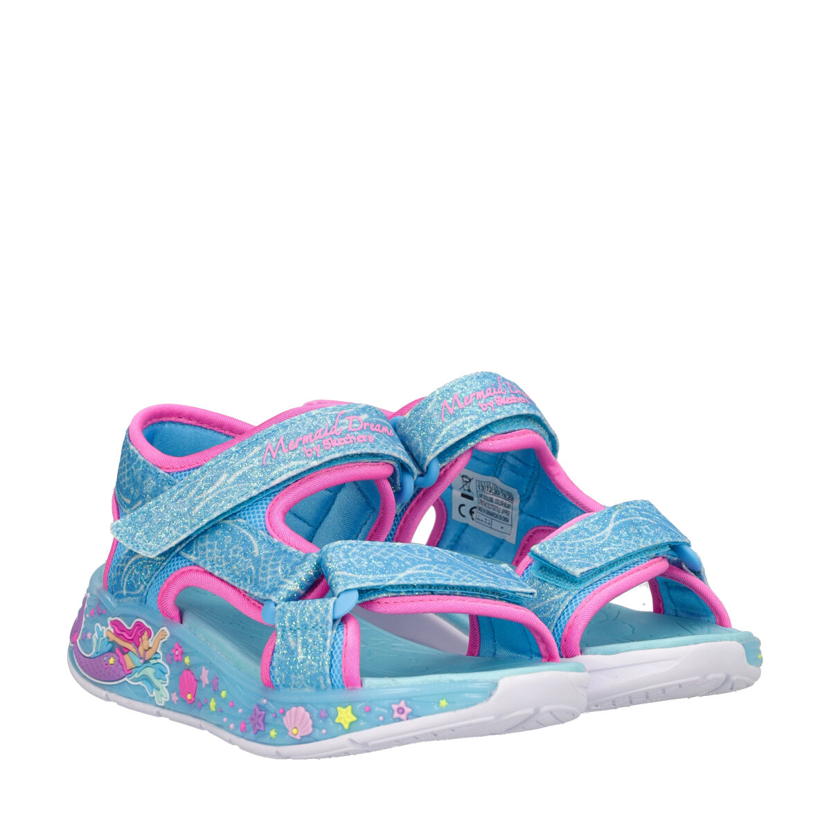 LIGHTS MERMAID DREAMS SAND Sandali Bambina Azzurri tema Sirene con Luci