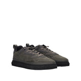 Sneakers Uomo Grigie in Pelle