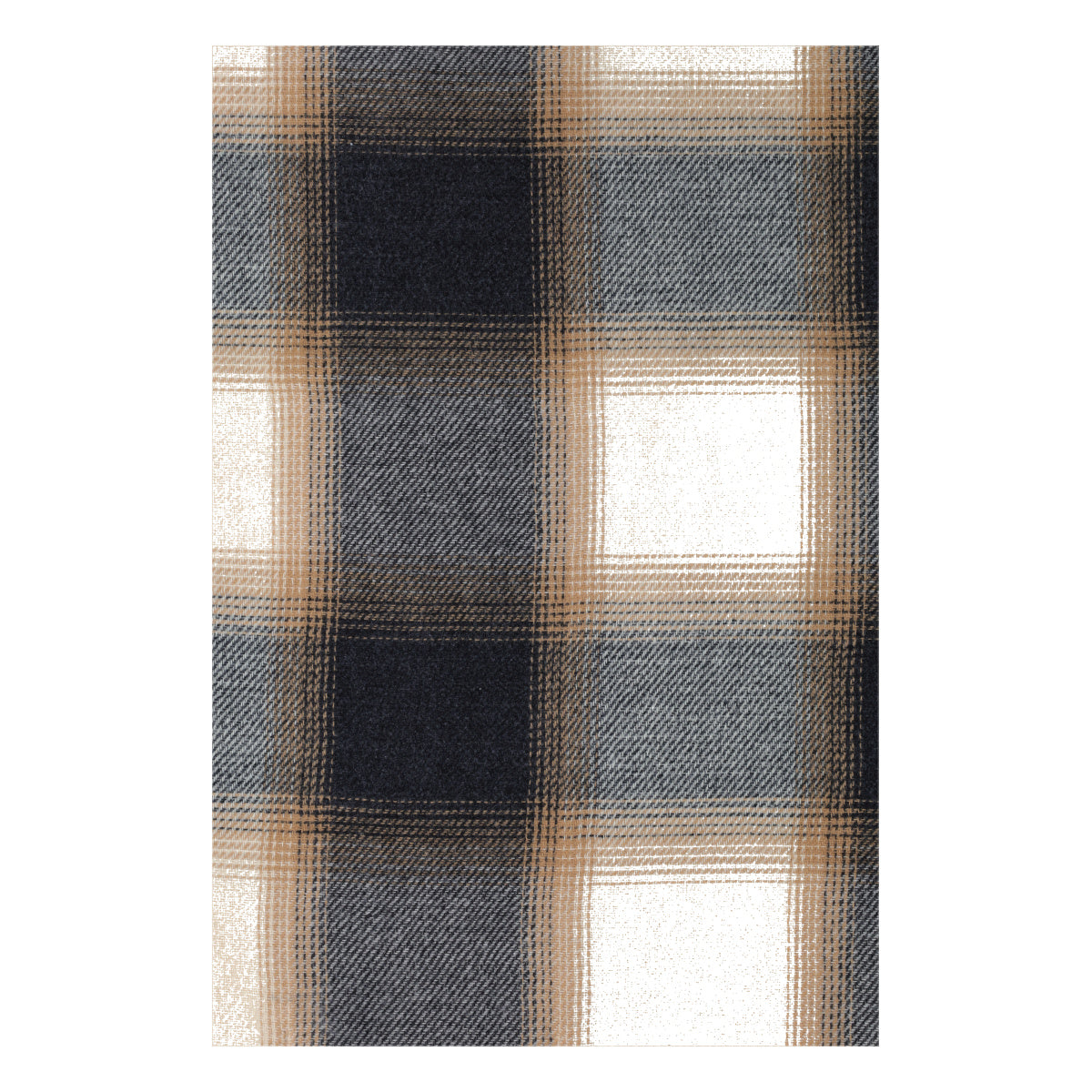 Sciarpa Uomo Beige e Nera