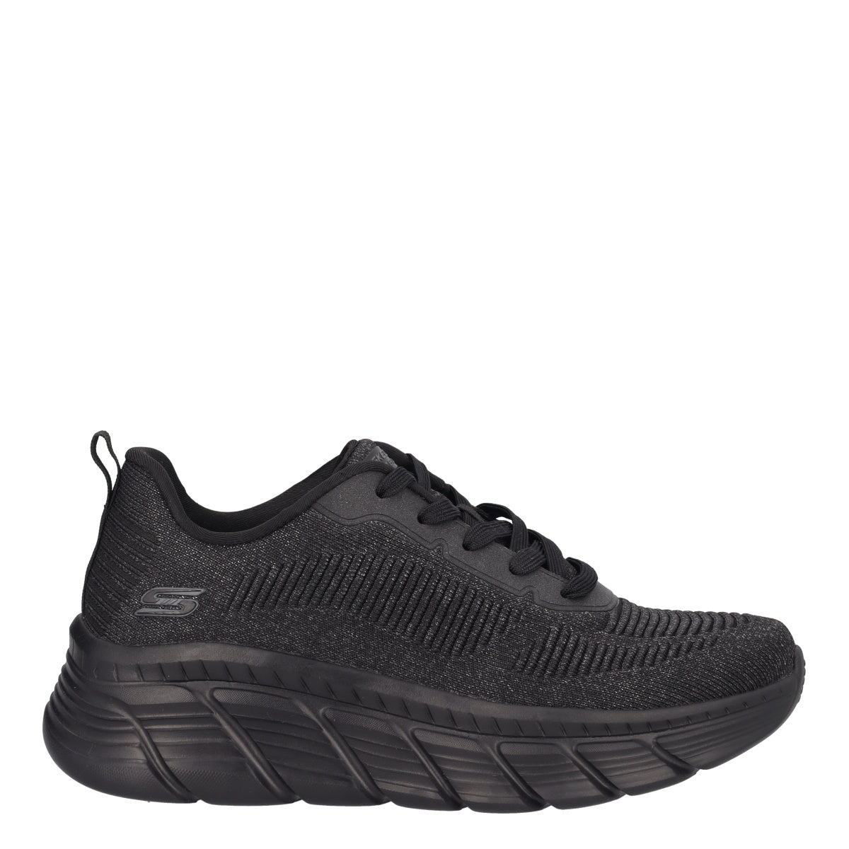 BOBS B FLEX HI Sneakers Donna Skechers nero
