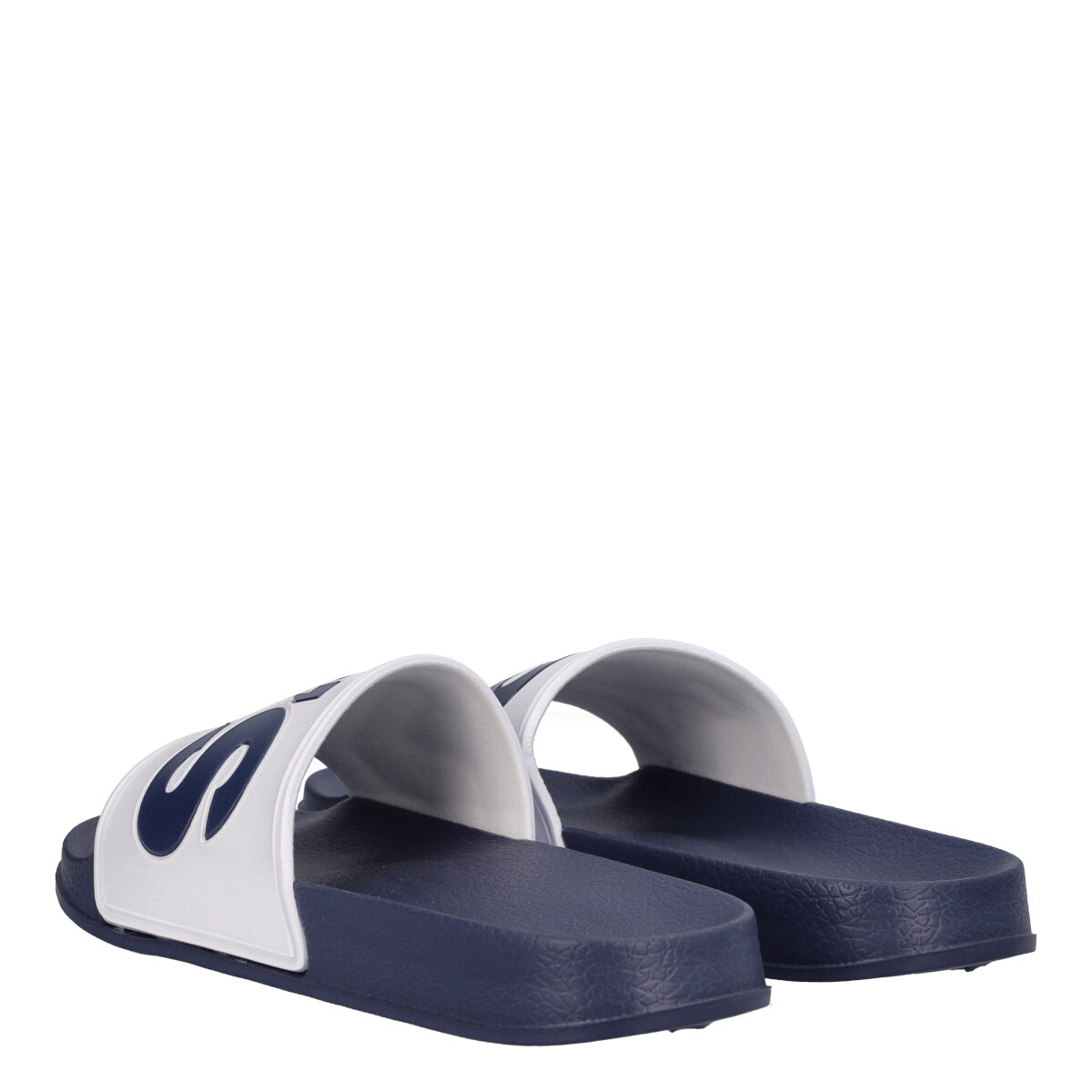 JUNEL Ciabatte Mare Bambini Blu e Bianche