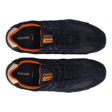 SNAKE Sneaker uomo in camoscio blu