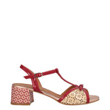 Sandali con Tacco Donna Rossi e Crema