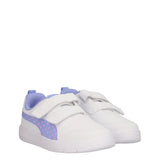 COURTFLEX V3 DOTTY V PS Sneakers Junior Bianche e Lilla