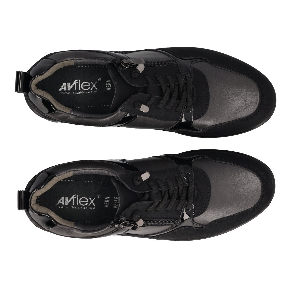 Stringate Donna Nere