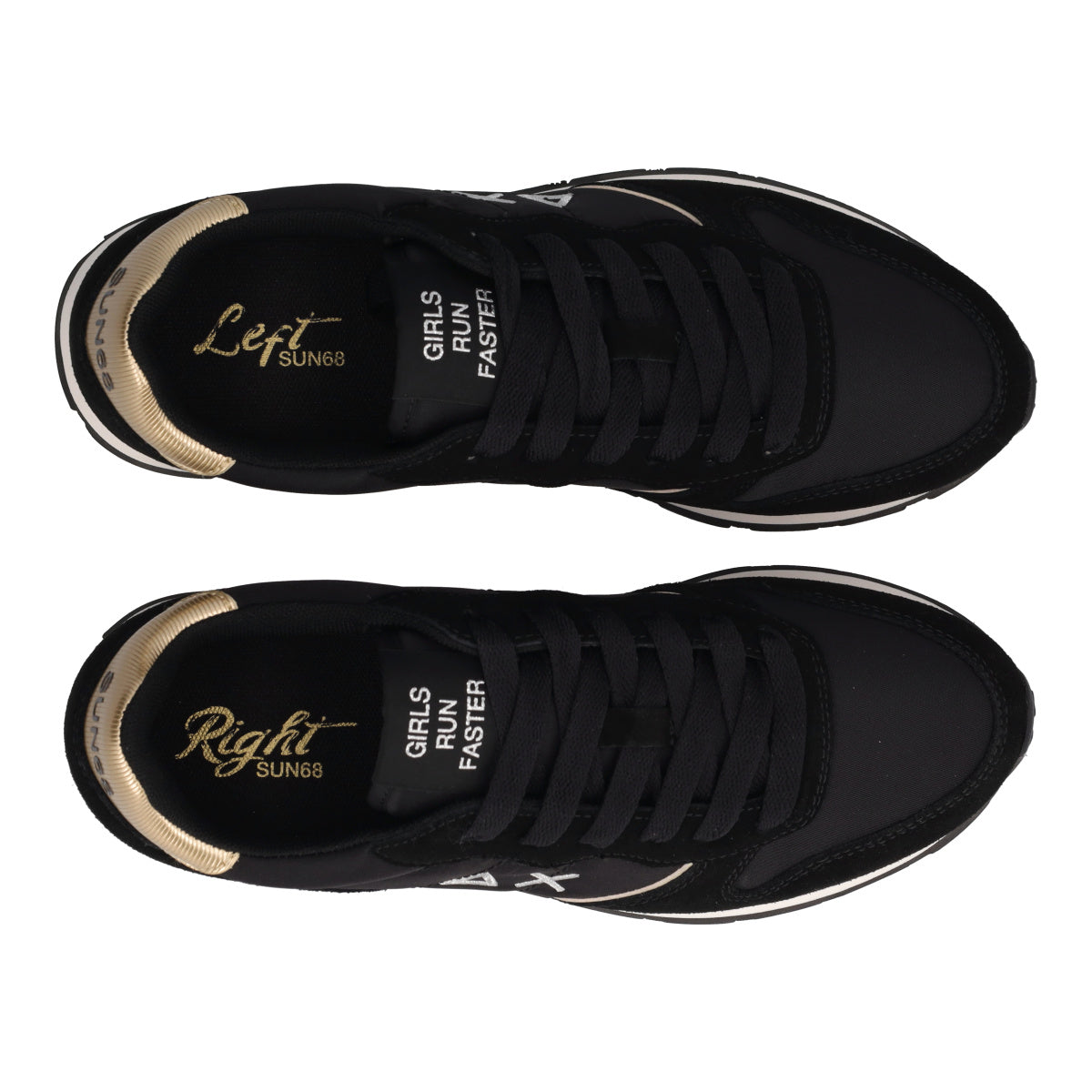 ALLY SILVER GOLD Sneakers Donna Nere e Oro