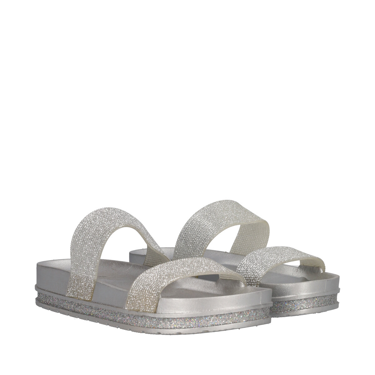 Ciabatte Donna Argento