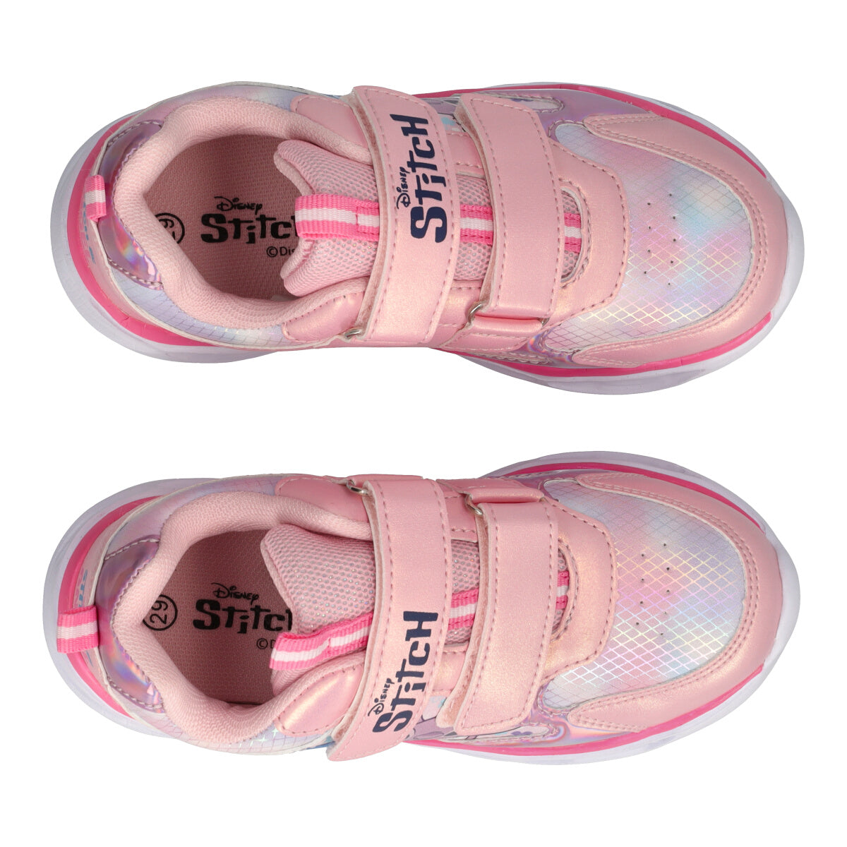 Sneakers Bambina Lillo e Stitch Rosa