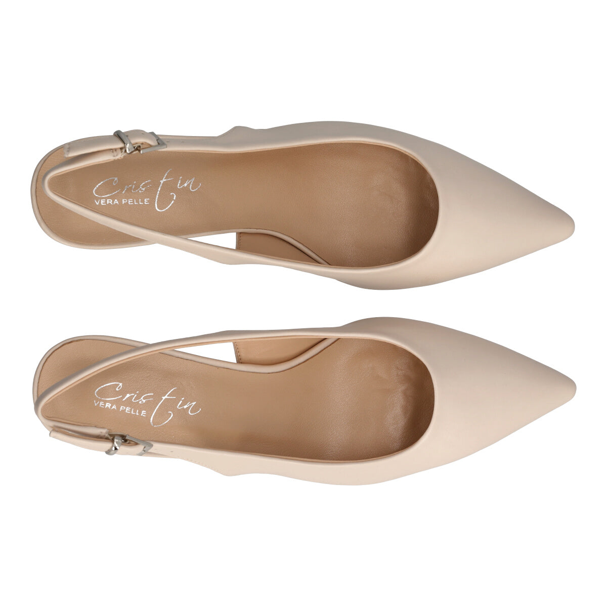 Slingback Donna Nude