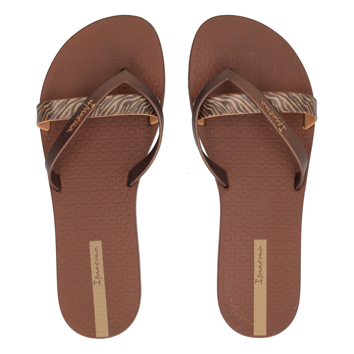 KIREI CHIC FEM Infradito Donna Marroni