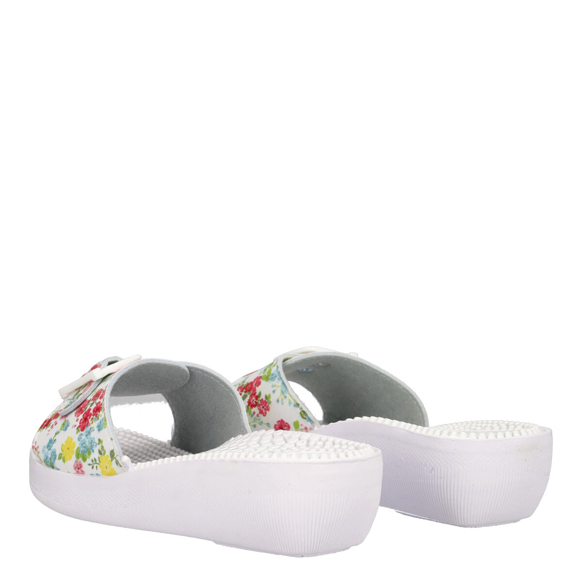 Ciabatte Donna Bianche con Fiori