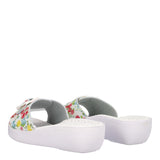 Ciabatte Donna Bianche con Fiori