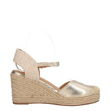 Espadrillas con Zeppa Donna Oro