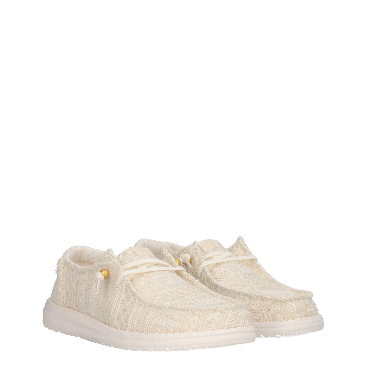 WENDY CROCHET LACE Mocassini Slip-on Donna Bianchi