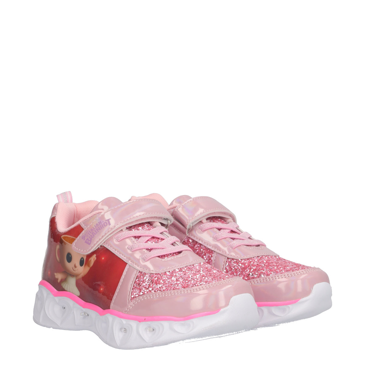 Sneakers Bambina Rosa con Luci