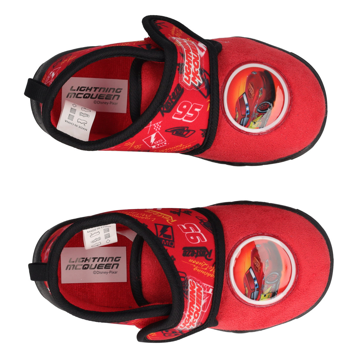 Pantofole Bambino Rosse - Cars