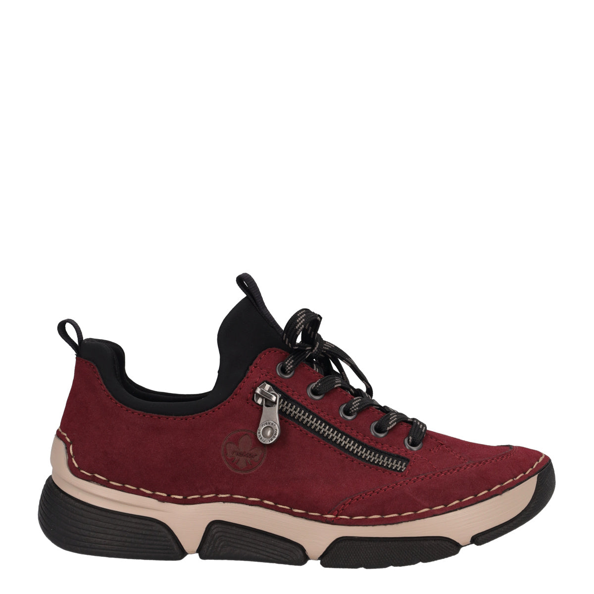 NEWA Sneakers Slip-on Bordeaux