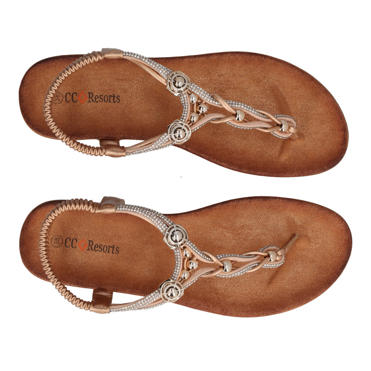 Sandali Donna Champagne
