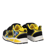 Sneakers Bambino Nere e Gialle Batman con Luci