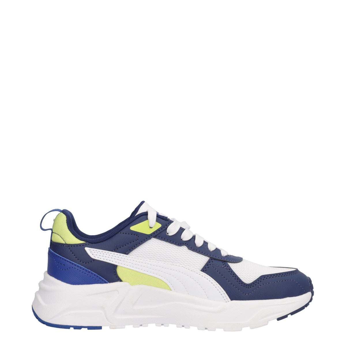 TRINITY 2 LT JR Sneakers Bambino Blu, Bianche e Gialle