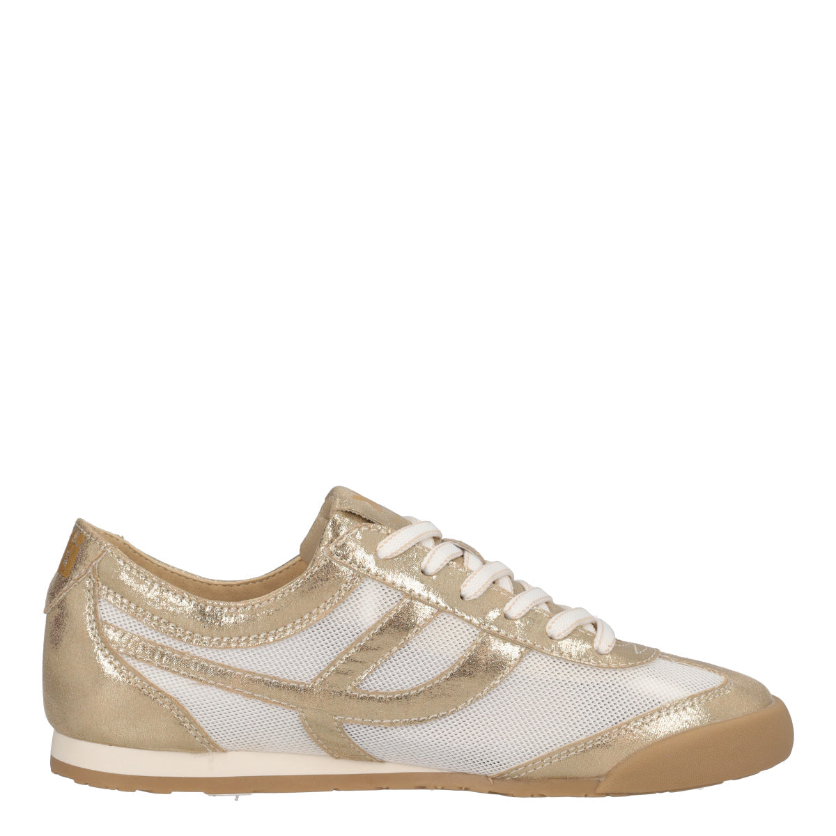 Sneakers Donna Oro e Bianche