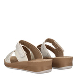 Ciabatte Donna Bianche e Argento