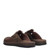Ciabatte Uomo Marroni in Pelle