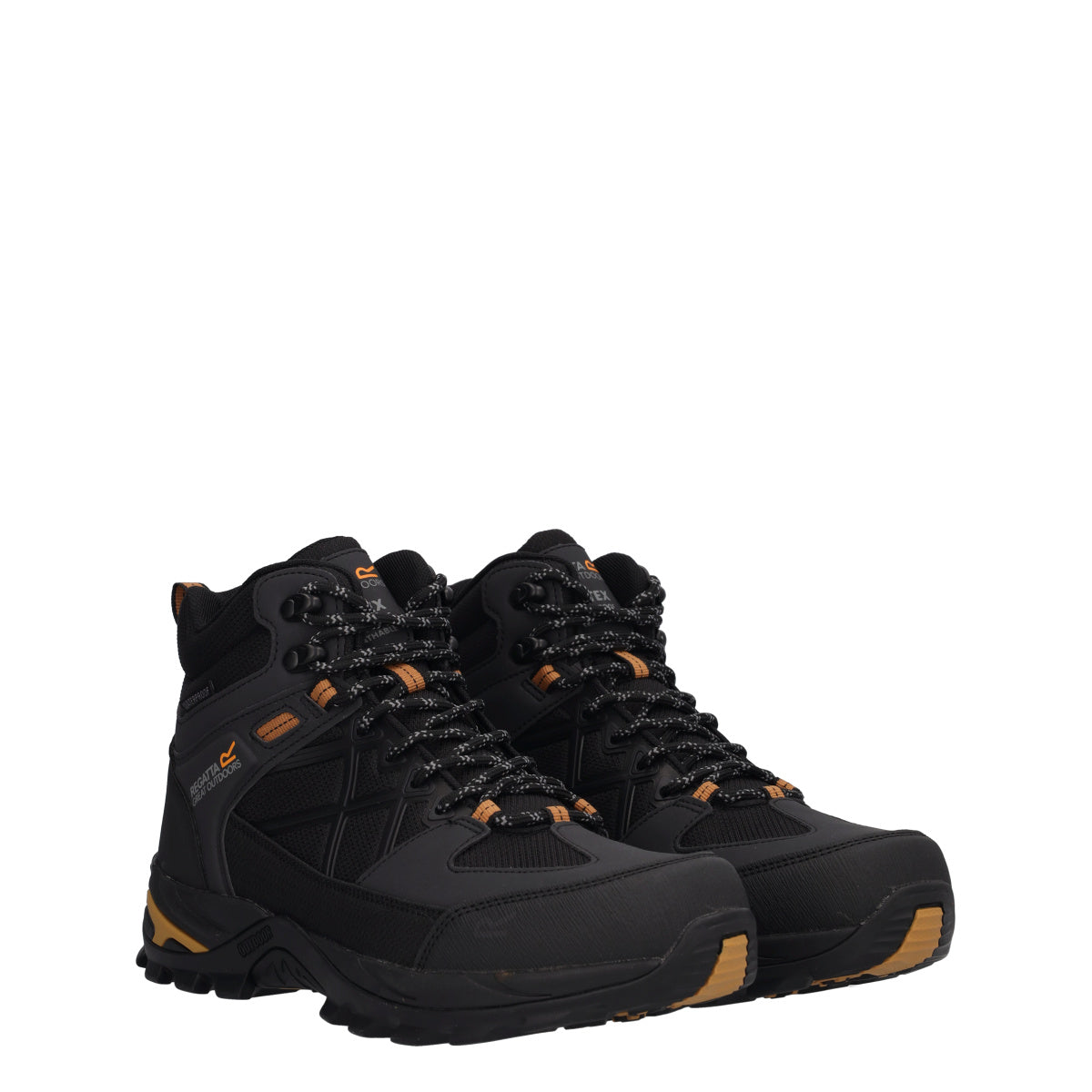 SAMARIS BOOT Trekking Uomo Nere e Grigie