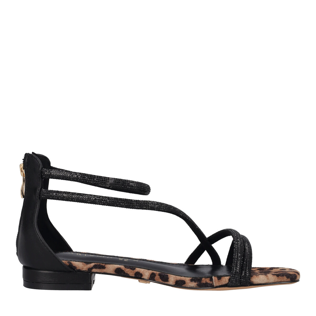 Sandali Donna Neri e Leopardati