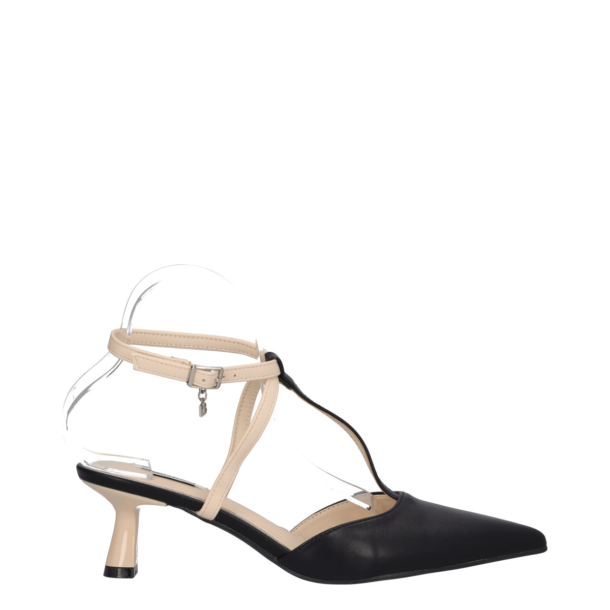 PLEASE Sandali con Tacco Donna Neri